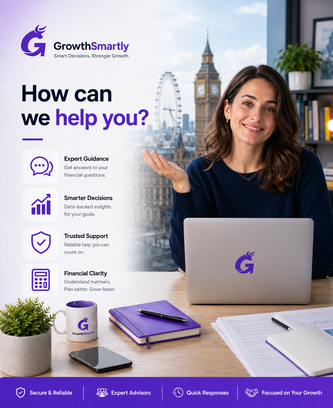 GrowthSmartly insurance questions and financial guidance